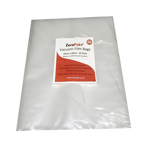 ZeroPak Vacuum Bags 25 x 35cm 25pk