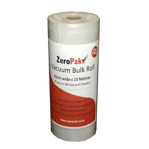 ZeroPak Vacuum Film Roll 20cm x 15m