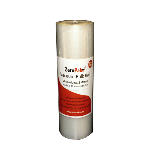 ZeroPak Vacuum Film Roll 28cm x 15m