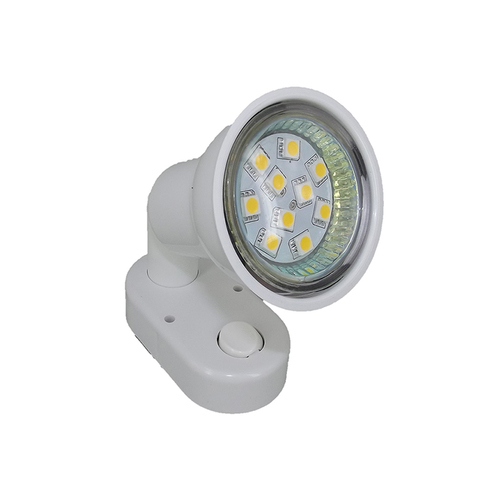 Frilight Mini LED Reading Light White Finish - Warm White