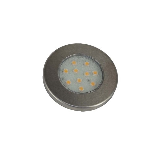 Frilight Flame LED Down Light Brushed Steel Finish  - Warm White