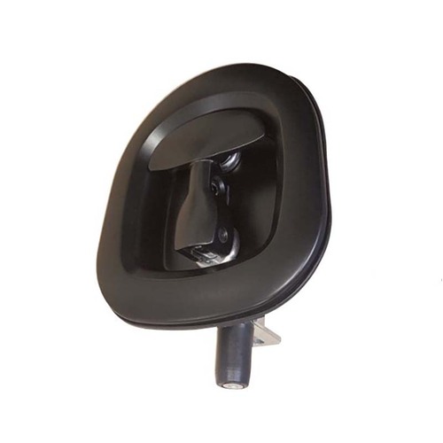 Folding T Handle Whale Tail Zinc Black EDP Finish
