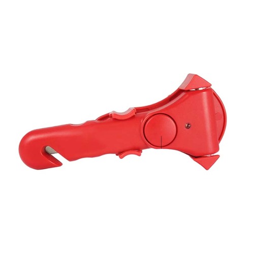 Emergency Window Hammer and Seat Belt Cutter with Alarm