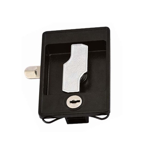 Locker Door Flush Lock Steel - Keyed Alike