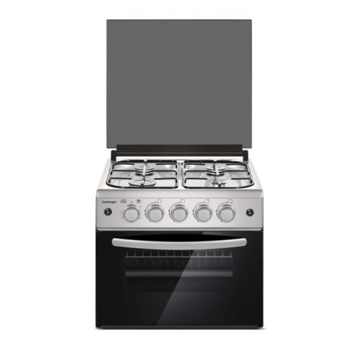 Challenger Silvereye Gas Oven with 4 Burner Hob