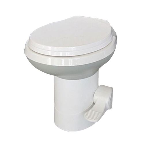 Challenger Gravity Flush Toilet with Flush & Elbow