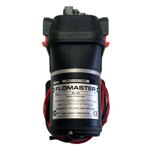 Flomaster FL-35 Water Pump 12V - 35PSI/12.5LPM