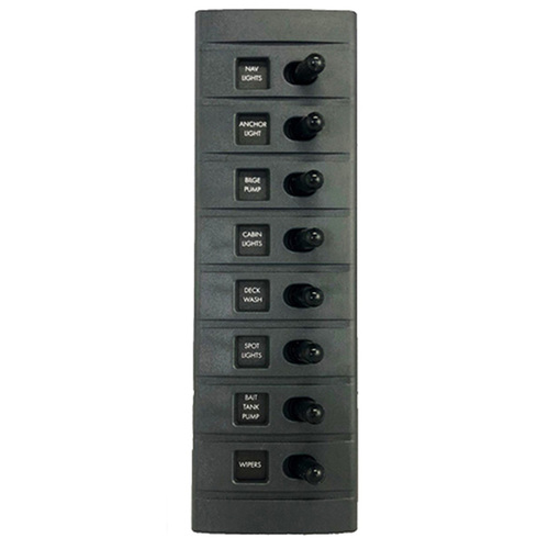 Connex RV Switch Panel 8-Way 12V