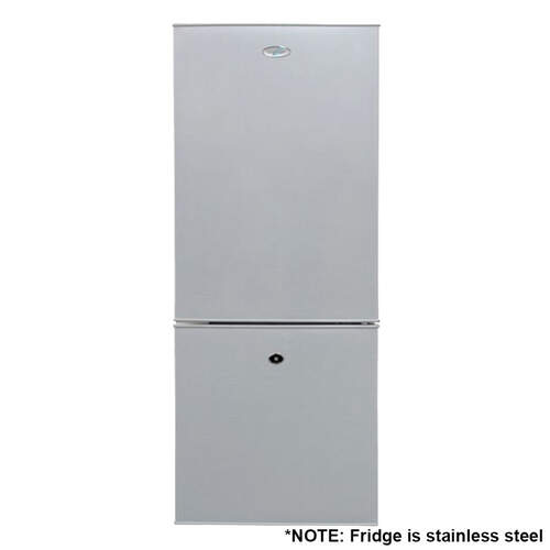 Challenger Fridge/Freezer Stainless Steel 12/24V - 140L