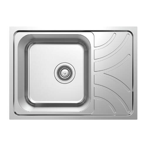 NCE Square Sink and Drainer 605 x 440mm