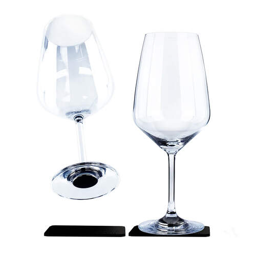 Silwy Magnetic Crystal Wine Glass 2pk