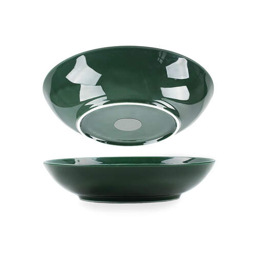 Silwy Magnetic Porcelain Bowl 21cm Forest Green 2pk