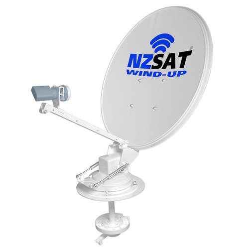 NZSAT Wind-Up Satellite Dish 60cm