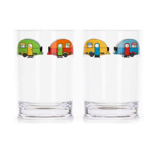 Flamefield Camper Tall Tumblers 2pk