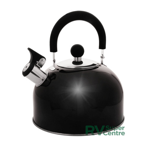 Prima Whistling Kettle Black 2.5L