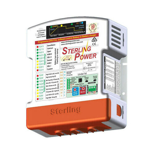 Sterling Battery Charger 12V-24V 70A