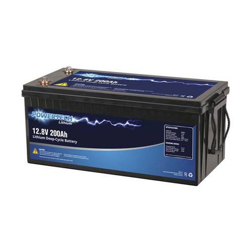 Powertech Lithium Battery 12.8V/200AH