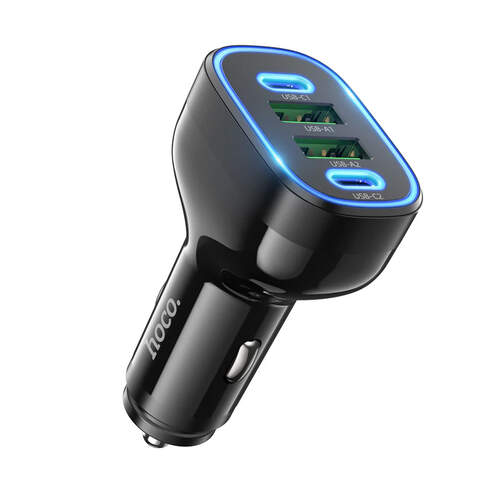 HOCO 4 Port USB Car Charger 72W