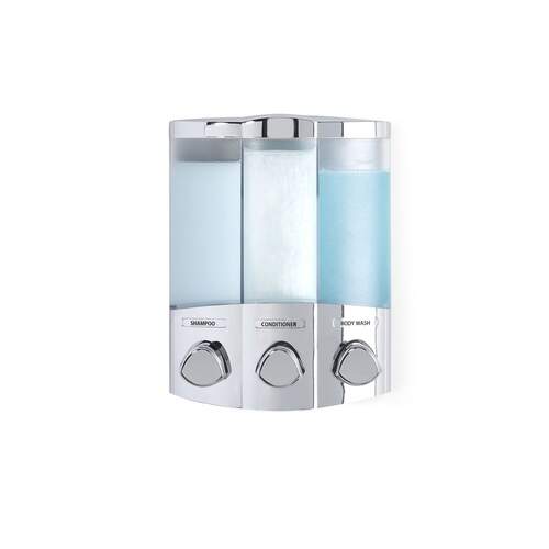 Better Living Aviva Corner Trio Dispenser Chrome