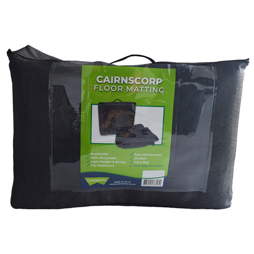 Cairnscorp Floor Matting 7.0 x 2.5m Carbon Black