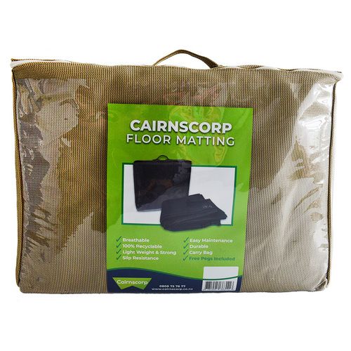 Cairnscorp Floor Matting 6.0 x 2.5m Sandy Beach