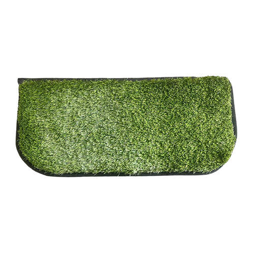 Lush Mat Entrance Step Curved-B Green (580 x 260mm)