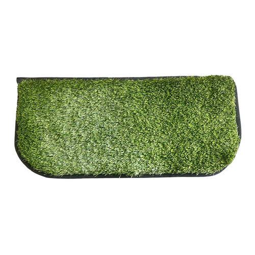 Lush Mat Entrance Step Curved-D Green (600 x 280mm)