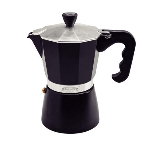 Tramontina Italian Espresso Coffee Maker Black 320ml