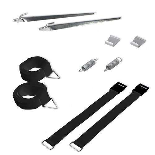 Fiamma F45/F65 Awning Tie Down Kit S Black 2pk