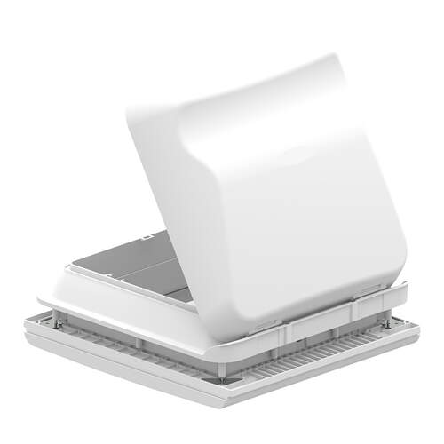 Fiamma Vent 28F Roof Vent White with White Frame 280 x 280mm