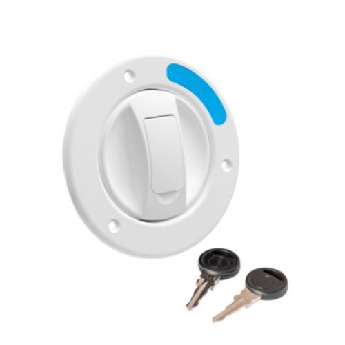 Fiamma Water Filler with Cap/Lock White 40mm