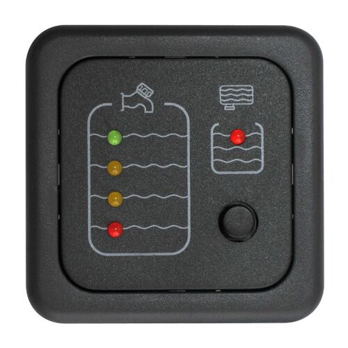 Fresh/Waste Water Tank Monitor with LED Indicator