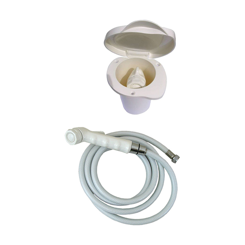 Compact Pull Out Shower Kit with Trigger