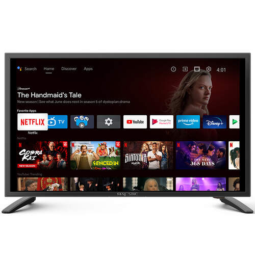 Majestic 32" Google TV/DVD with Chromecast (Pre-Tuned for NZ)