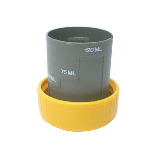 Thetford Toilet Part - C2/C4/C200 Cassette End Cap/Measuring Cup Yellow