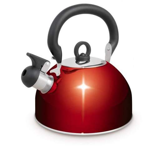 Campfire Whistling Kettle Red 2.5L