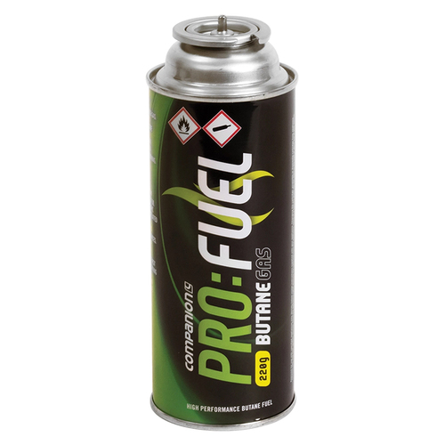 Companion Butane Gas Cartridge 220g 4pk