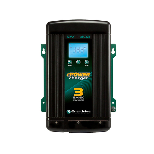 Enerdrive ePOWER Smart Charger 3-Output 12V/40A