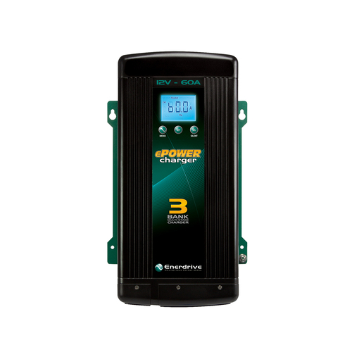 Enerdrive ePOWER Smart Charger 3-Output 12V/60A