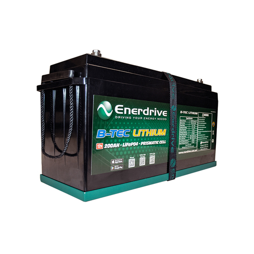 Enerdrive B-TEC G2 Lithium Battery with Bluetooth Monitor 12V/200AH