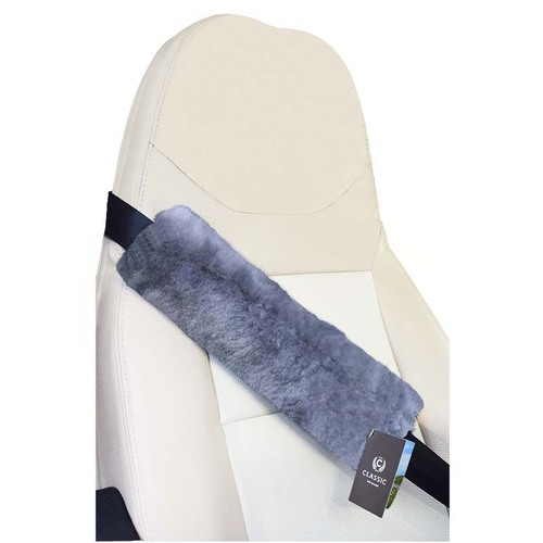 Classic NZ Safety Belt Cover Grey