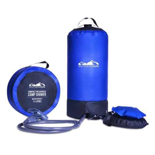 Southern Alps compact pressured camp shower***