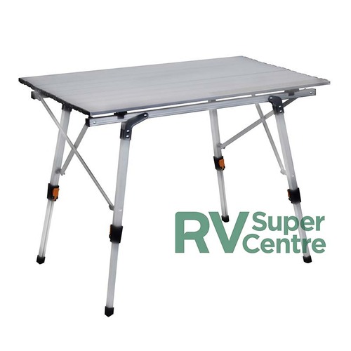 RVSC Aluminium Slat Table 120 x 70cm