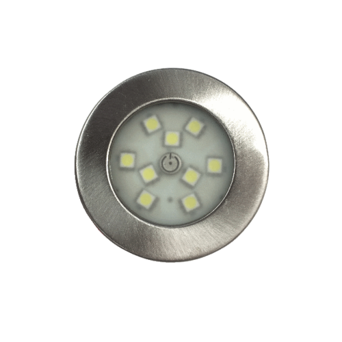 Lumo TouchLite LED Downlight Brushed Nickel Finish - Cool White