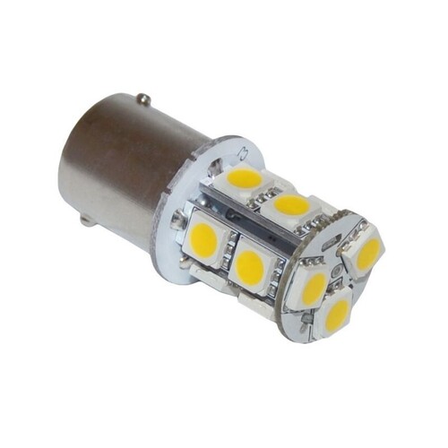 LED Bayonet Bulb Double Contact with 13 LEDs - Cool White