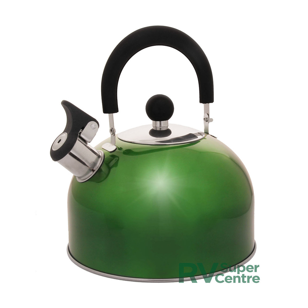 Prima Whistling Kettle 2.5L Green